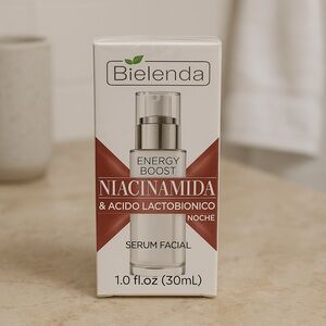 Bielenda Energy Boost Niacinamide & Lactobionic Acid Face Serum 1.0 fl oz